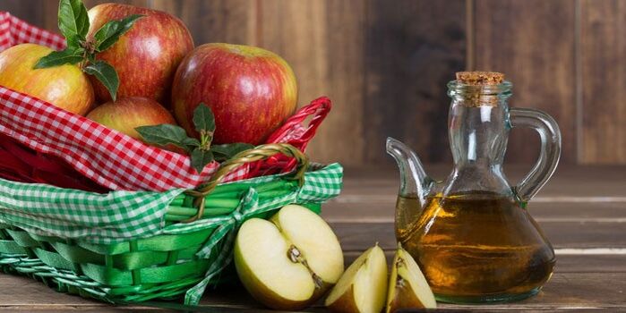 tırnak mantarını tedavi etmek için elma sirkesi